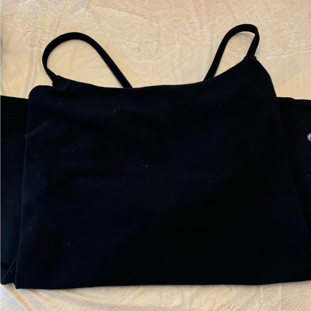 Lululemon Strappy Tank with built in bra.